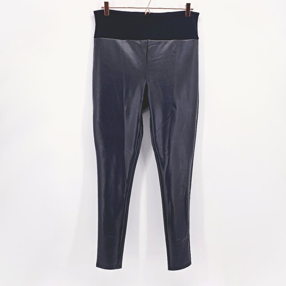 Spanx All Over Faux Leather Leggings